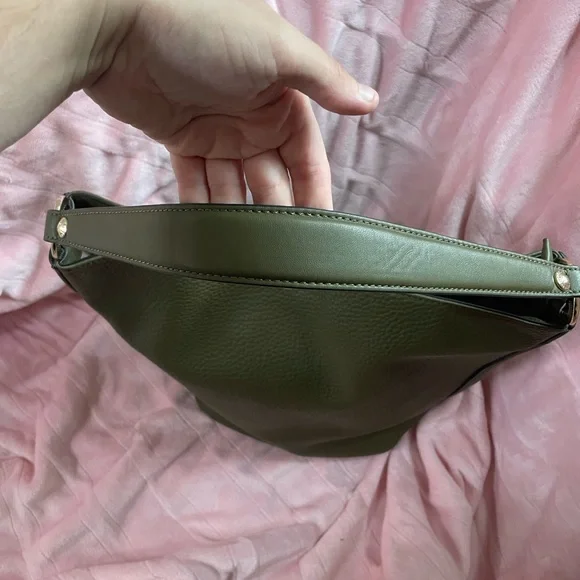Labubu Bag Bundle! Fiorelli Olive Green “Beau” Large Hobo + Have A Seat “Baba” - Picture 7 of 16